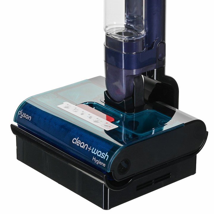 Dyson Clean + Wash Igiene Mocio elettrico Batteria Secco&umido Senza sacco Blu Rame