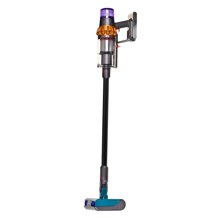 Dyson V15s Detect Submarine 2-in-1 aspirapolvere a bastone Batteria Secco&umido Senza sacco 0.77 L Nickel Giallo