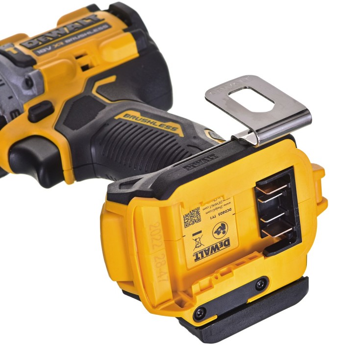 DRILL/DRIVER DEWALT DCD805P2T 18V 2X5 0AH BL TSTAK
