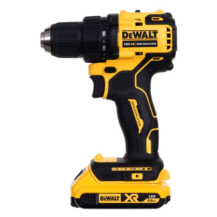 DeWALT DCD708D2T-QW avvitatore/trapano ad impatto nero giallo 1650 RPM