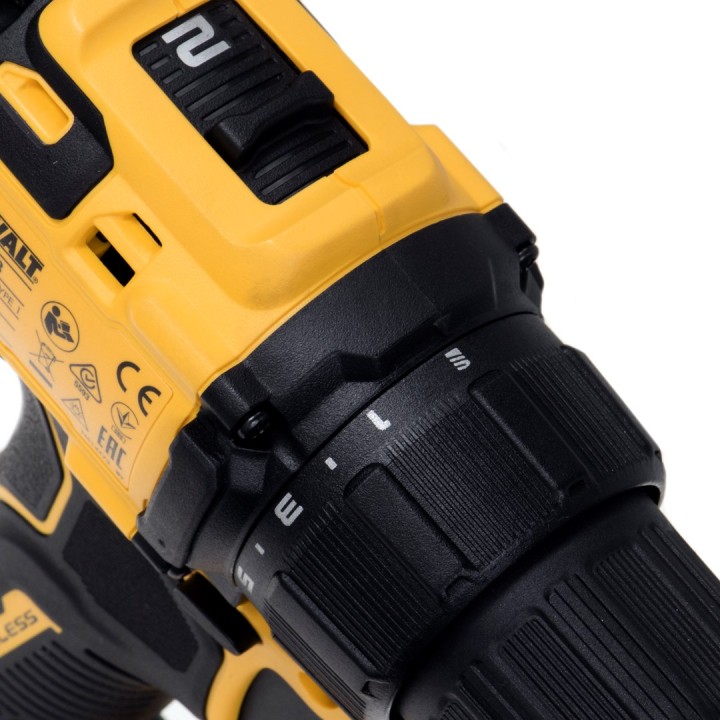 DeWALT DCD708D2T-QW avvitatore/trapano ad impatto nero giallo 1650 RPM