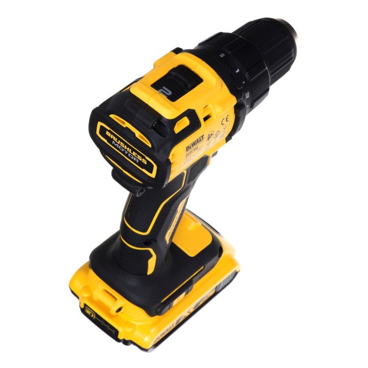 DeWALT DCD708D2T-QW avvitatore/trapano ad impatto nero giallo 1650 RPM