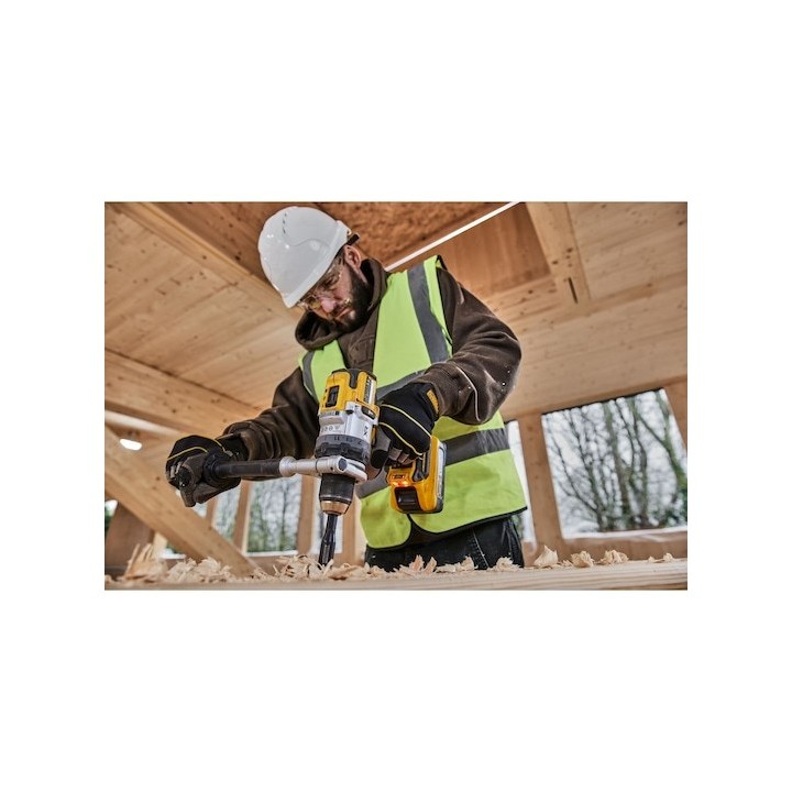 DeWALT DCD709N-XJ Trapano 1650 RPM Keyless 1.2 kg Nero Giallo
