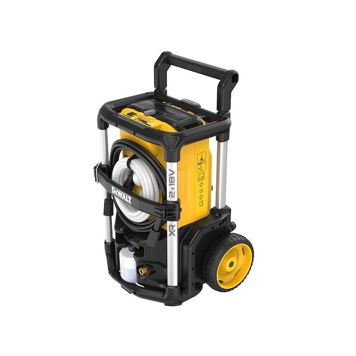 DeWALT DCMPW1600N-XJ Idropulitrice compatta a batteria Giallo