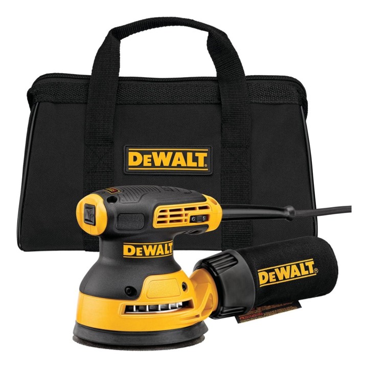 DeWALT DWE6423-QS levigatrice portatile levigatrice orbitale 12000 OPM nero giallo 280 W