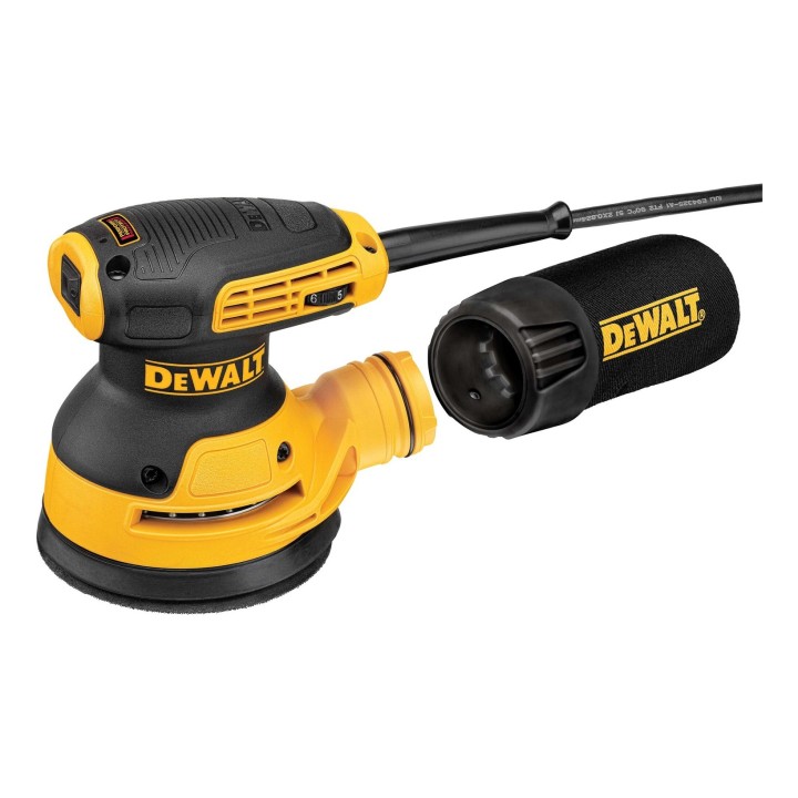 DeWALT DWE6423-QS levigatrice portatile levigatrice orbitale 12000 OPM nero giallo 280 W