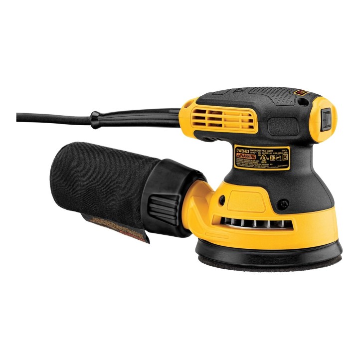 DeWALT DWE6423-QS levigatrice portatile levigatrice orbitale 12000 OPM nero giallo 280 W