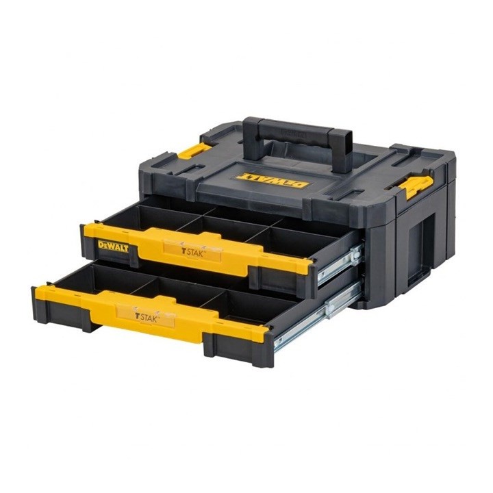 DeWALT DWST1-70706 cassetta per piccole parti/attrezzi Cassetta piccole parti Plastica nero giallo
