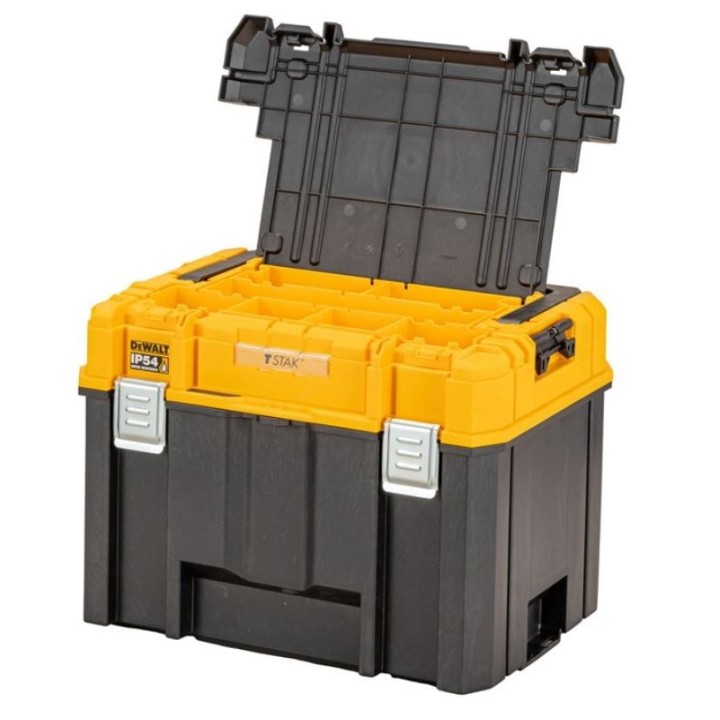 DeWALT DWST83343-1 cassetta per piccole parti/attrezzi TSTAK 2.0 nero