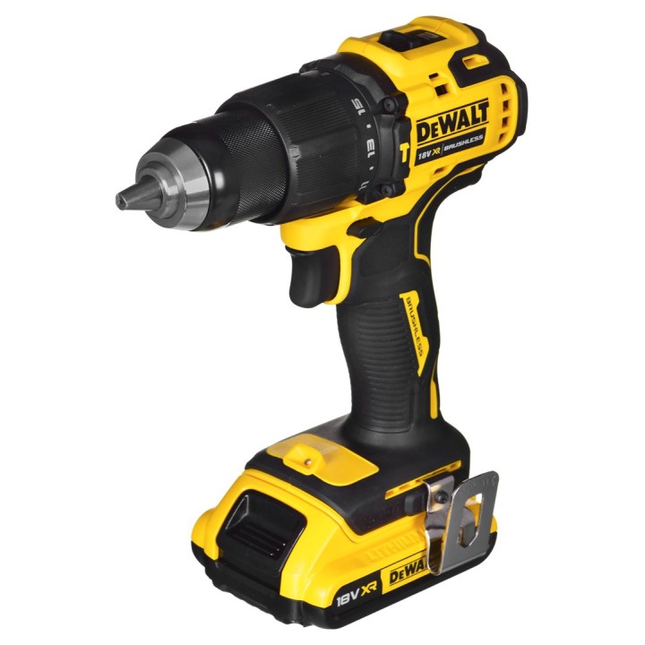 KIT COMBO UTENSILI PROFESSIONALI DEWALT DCK2062D2T (DCD709+DCF809) 18V 2X2.0AH