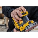 Levigatrice orbitale casuale 18V DCW200NT DEWALT 13500 OPM nero giallo