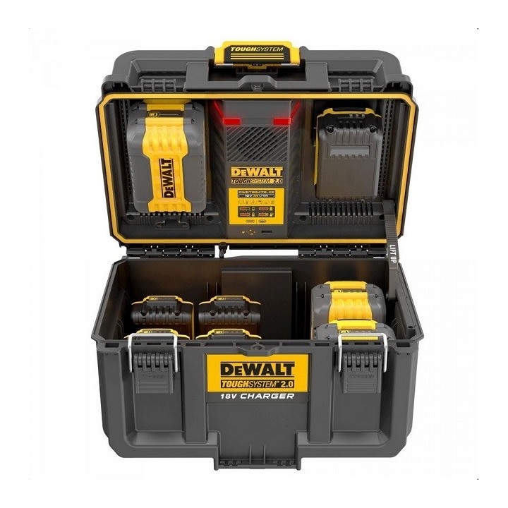 CARICABATTERIE TOUGHSYSTEM DWST83471 2X4A DEWALT