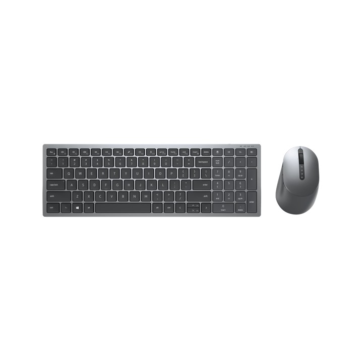 DELL KM7120W Tastiera RF wireless + Bluetooth QWERTY US internazionale grigio titanio