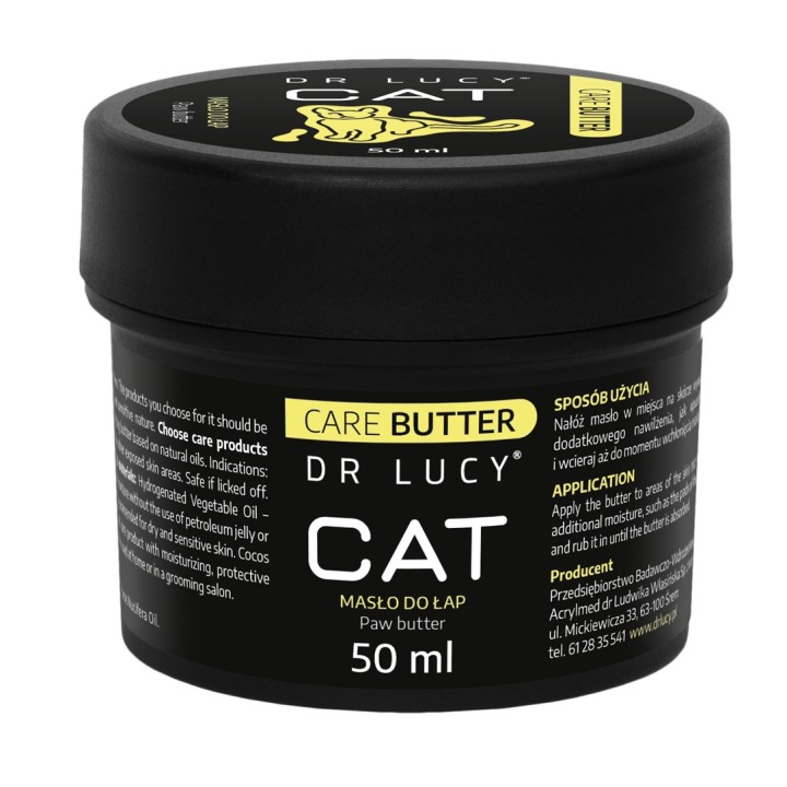 DR LUCY Cat Care burro – burro per le zampe dei gatti – 50 ml