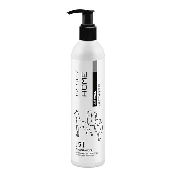 DR LUCY Home 5 - balsamo per il mantello per cani - 250 ml