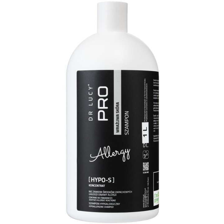 DR LUCY Hypo S - shampoo ipoallergenico per cani - 1L