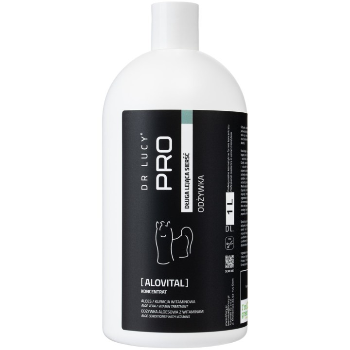 DR LUCY Pro Alovital Long Coat – balsamo per cani – 1l