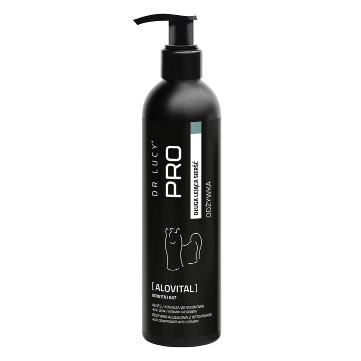 DR LUCY Pro Alovital Long Coat – balsamo per cani – 250 ml