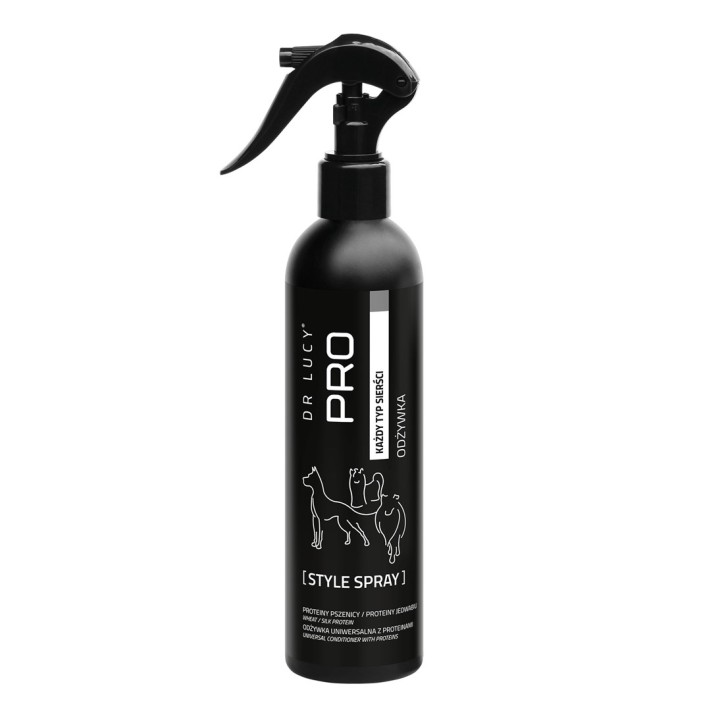 DR LUCY Pro Style Spray – balsamo per cani – 250 ml