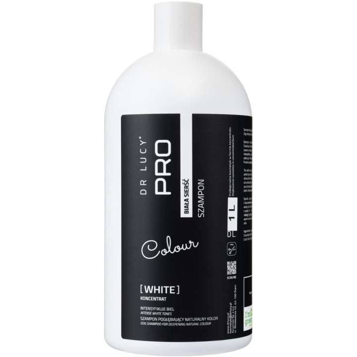 DR LUCY White white coat - shampoo per cani - 1 L