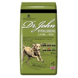DR JOHN Hypoallergenic agnello con riso - cibo secco per cani - 12 5kg