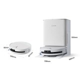 Ecovacs Deebot T90 Omni Robot Aspirapolvere 0.25 L Bianco