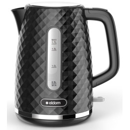C280C ELDOM bollitore ELLI capacità 1.7 l potenza 2200 W nero strix nero