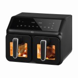 Friggitrice senza grassi doppia 2200 W capacità 8 l LED display