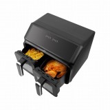 Friggitrice senza grassi doppia 2200 W capacità 8 l LED display
