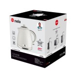 ELDOM C265B NELA Bollitore elettrico 1.7 L 2000 W bianco