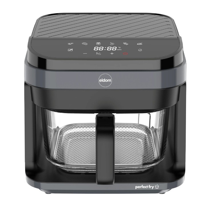 ELDOM FR500 FRIGGITRICE AD ARIA CONTENITORE VETRO 5.5 L