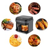 ELDOM FR500 FRIGGITRICE AD ARIA CONTENITORE VETRO 5.5 L