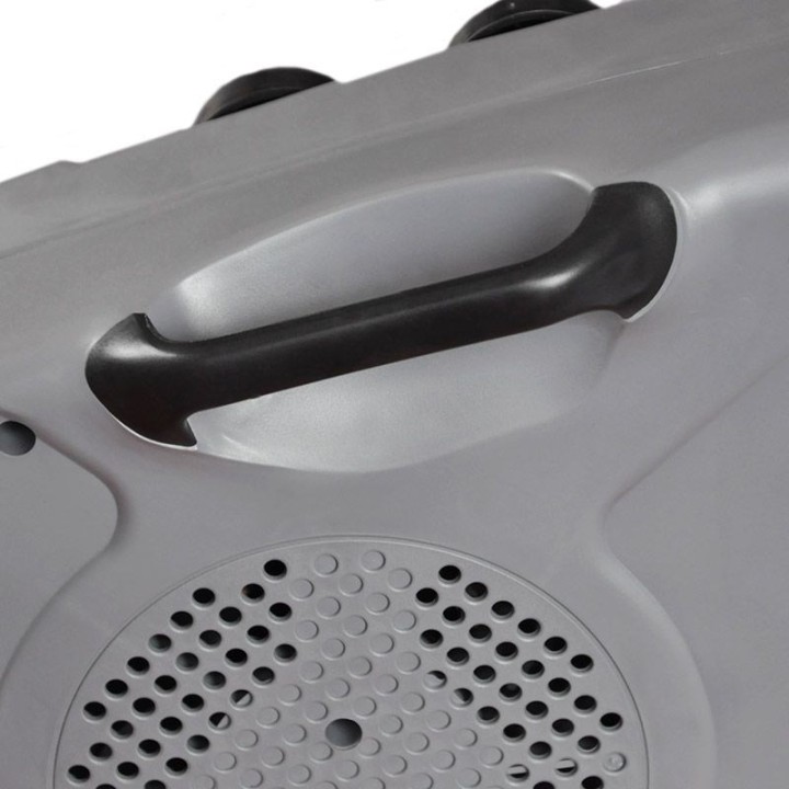 ELDOM HL8S Termoventilatore elettrico per interni grigio 2000 W