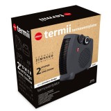 ELDOM HL8S Termoventilatore elettrico per interni grigio 2000 W