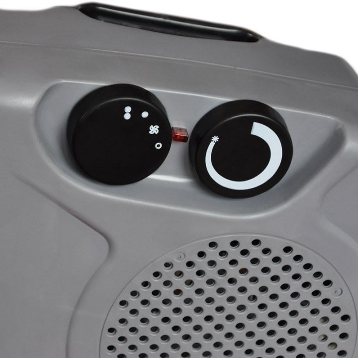 ELDOM HL8S Termoventilatore elettrico per interni grigio 2000 W