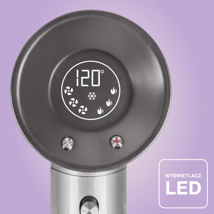 ELDOM HT280 Asciugacapelli 1650 W grigio