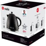 ELDOM NELA Bollitore capacità 1.7 l potenza 2000 W nero