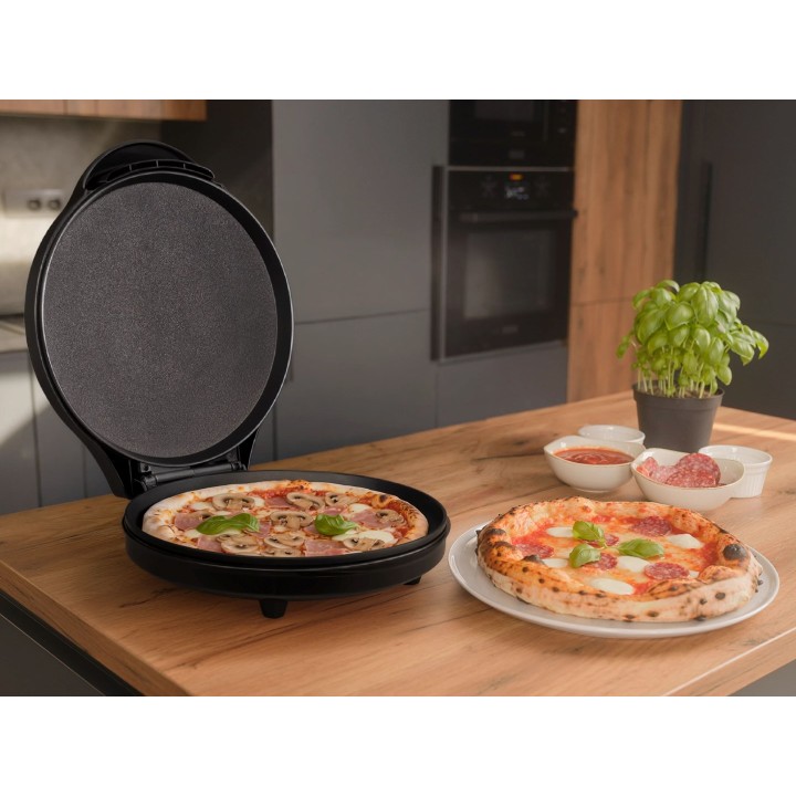 ELDOM ST1000 Macchina per pizza 1450W nera