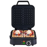 ELDOM WA900 Piastra per waffle 1200W nera