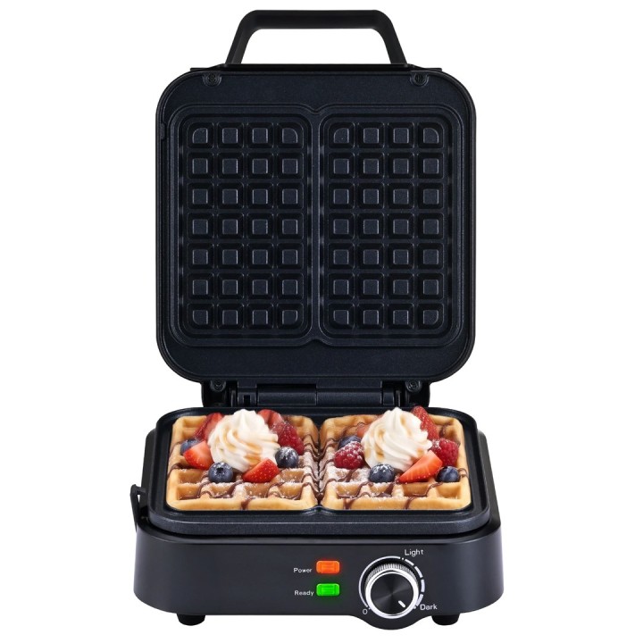 ELDOM WA900 Piastra per waffle 1200W nera