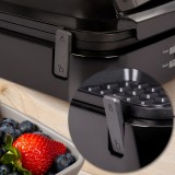 ELDOM WA900 Piastra per waffle 1200W nera