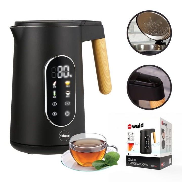 ELDOM WIRELESS CON CONTROLLO TEMPERATURA C550 WALD