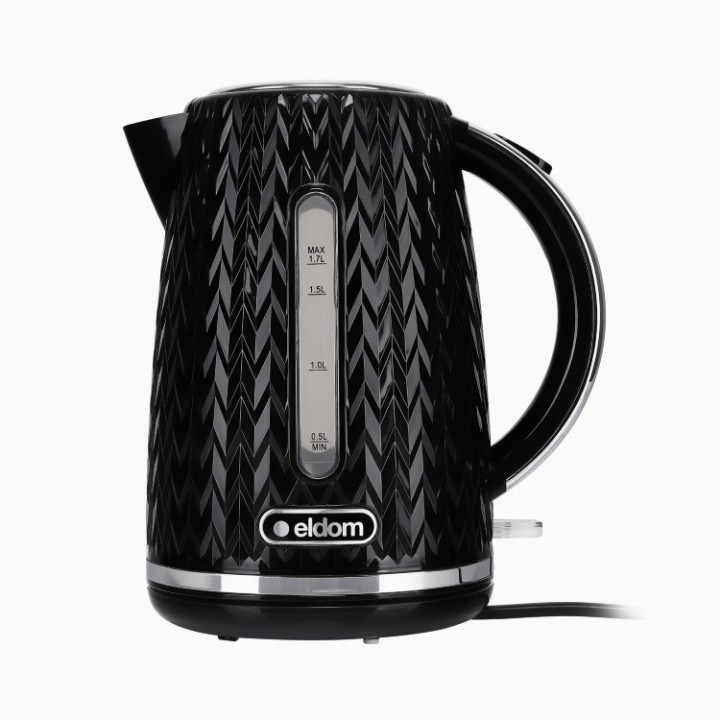 NELO Bollitore capacità 1.7 l potenza 2000 W nero