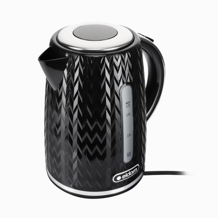 NELO Bollitore capacità 1.7 l potenza 2000 W nero