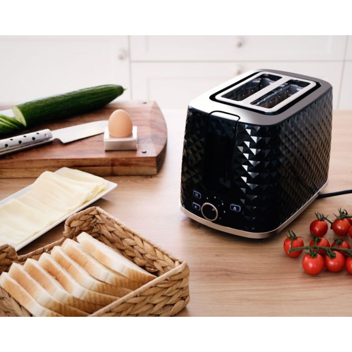 TO280C ELDOM tostapane TOSTI supporto per panini sistema sbrinamento nero