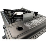 ELICO BDZ-155B Fornello da campeggio a gas portatile per cartucce 2.2 kW con accensione piezo.