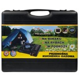ELICO BDZ-155B Fornello da campeggio a gas portatile per cartucce 2.2 kW con accensione piezo.