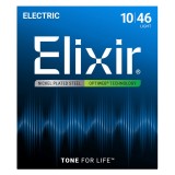 Elixir 19052 corde chitarra elettrica Optiweb Light (10–46)