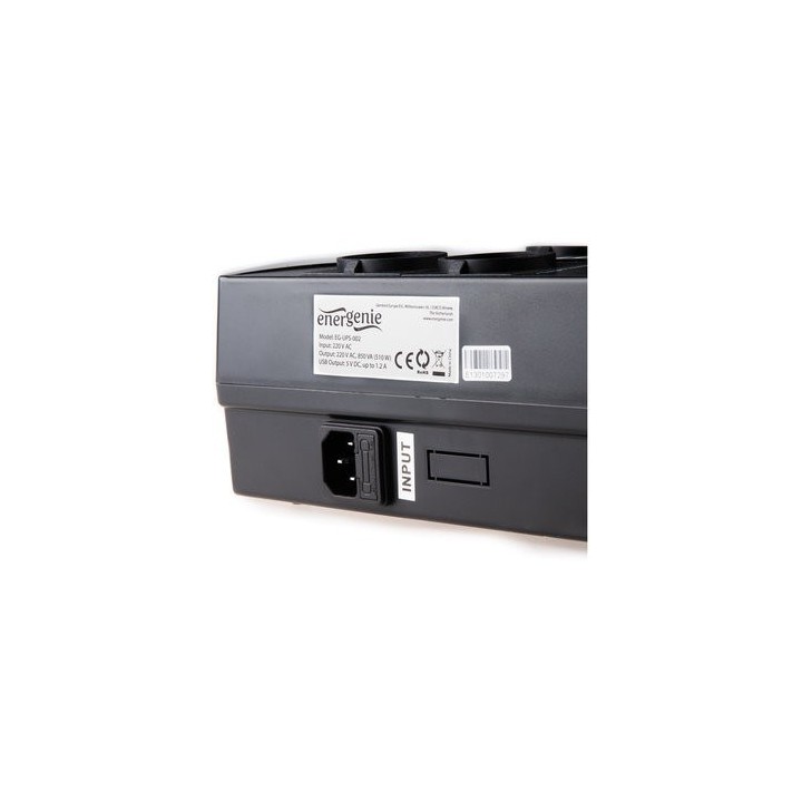 EnerGenie EG-UPS-001 alimentatore ininterrotto (UPS) Line-Interactive 0.65 kVA 390 W 4 AC presa(e)