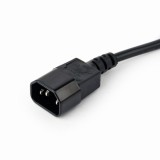 Gembird EG-PSU3-01 prolunga 0.6 m 3 AC presa/e interno nero